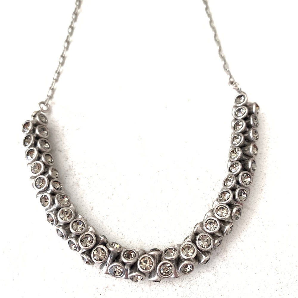 J Crew silver necklace